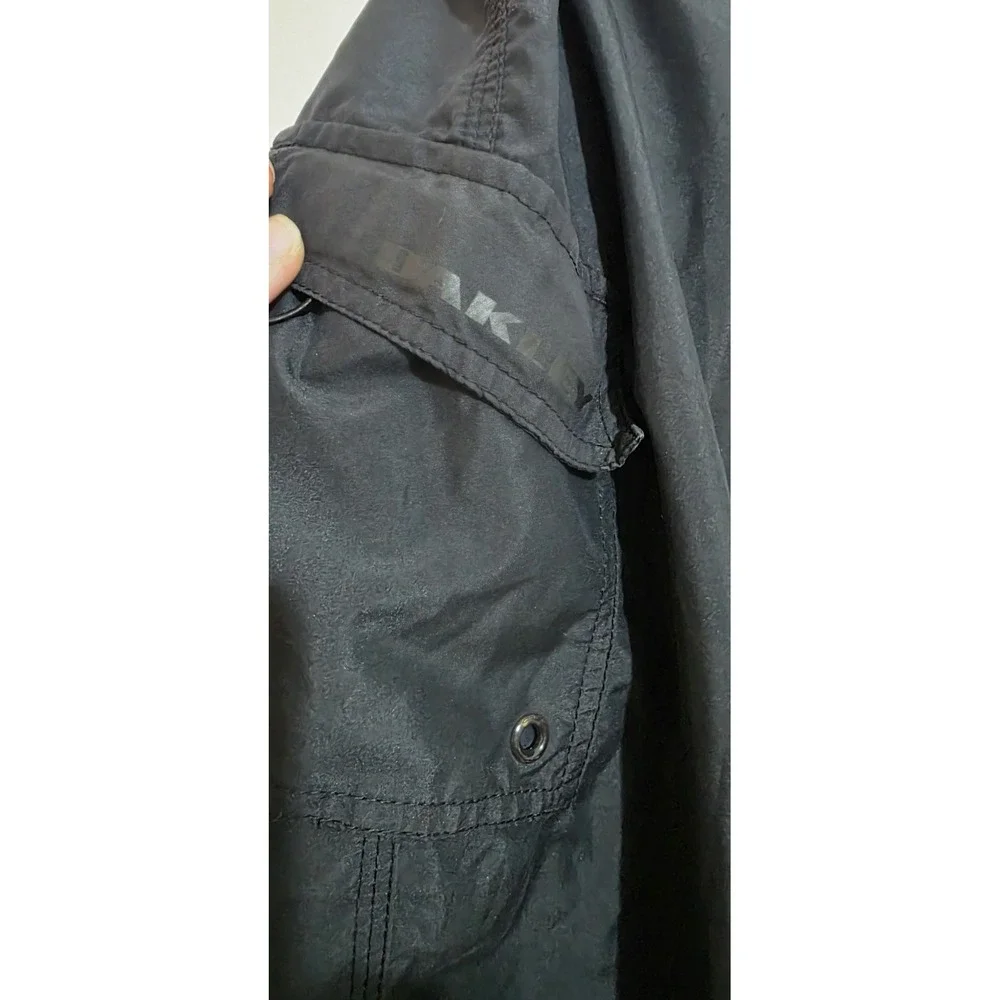 Oakley Cargo Swim Trunks Shorts Black‎ Mens Sz 34 Pockets Drawstring
